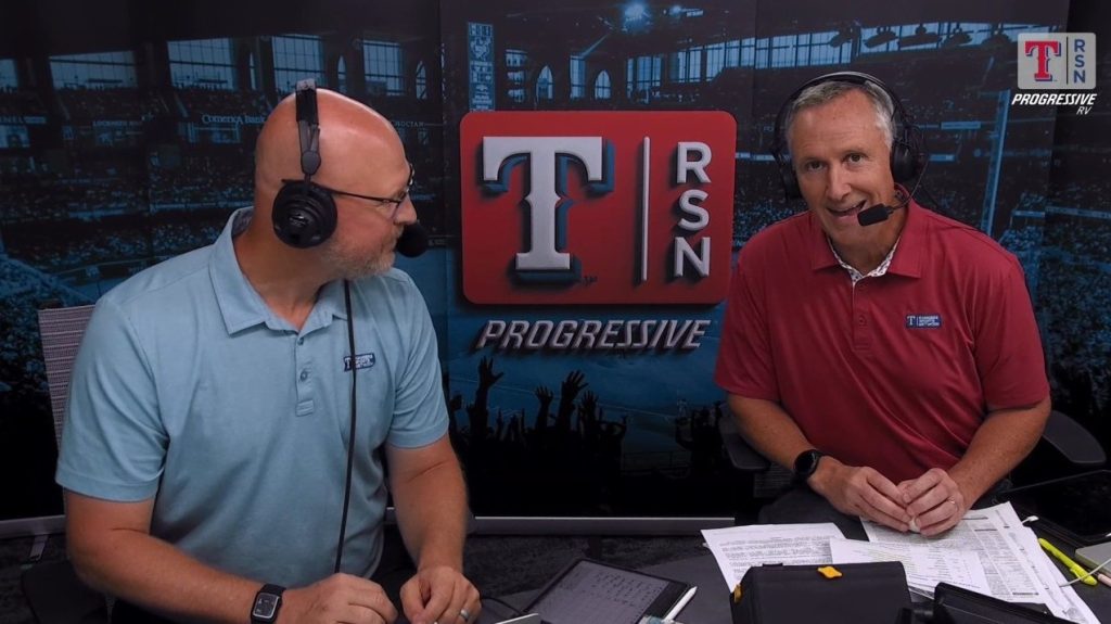Rangers announcer Dave Raymond dubs A’s ‘itinerant Athletics’