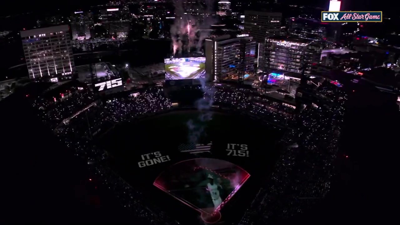 A tribute to MLB legend Hank Aaron that aired after the sixth inning of the 2025 MLB All-Star Game earned wide praise.