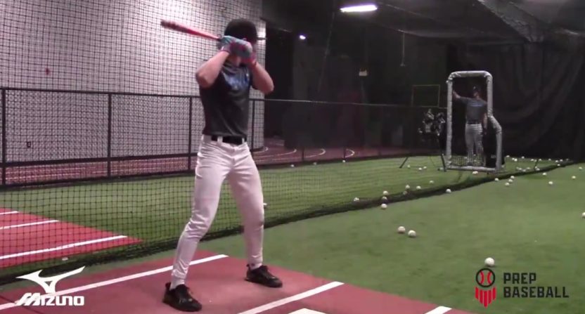 While ESPN's Jeff Passan frequently breaks baseball news, he reacted to baseball news broken by his son, Jack Passan, on Tuesday. Photo Credit: Prep Baseball Missouri on X/Screen grab