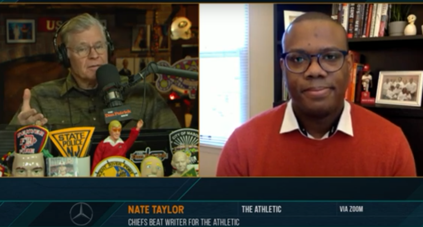 Chiefs beat writer Nate Taylor on 'The Dan Patrick Show' in 2021