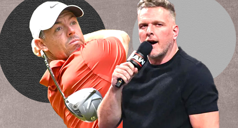 Pat McAfee said that he supports Rory McIlroy's selective media appearances.