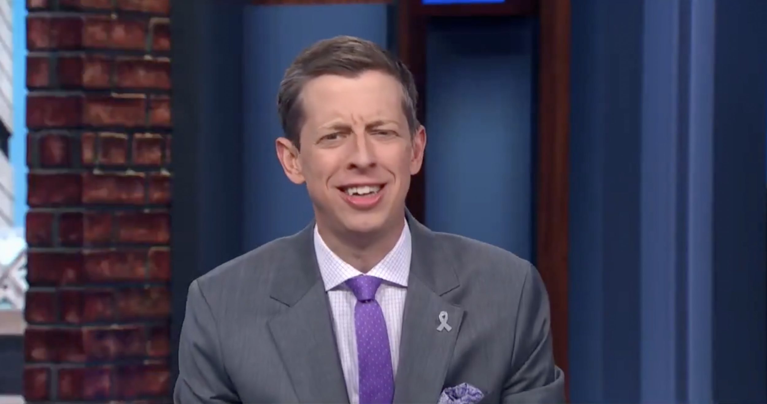 Despite network shakeups, Danny Parkins is filling in on "First Things First" and is expected to stay with Fox Sports.