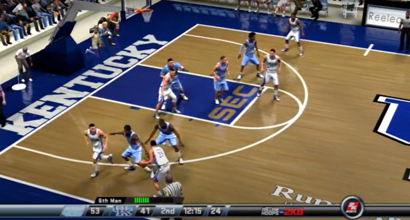 2K Sports has hinted at the return of its popular college basketball video game franchise.