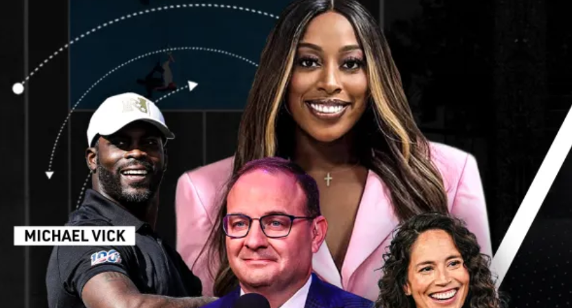 Front Office Sports launch ‘Second Acts Live’ theater tour with Sue Bird, Michael Vick, others