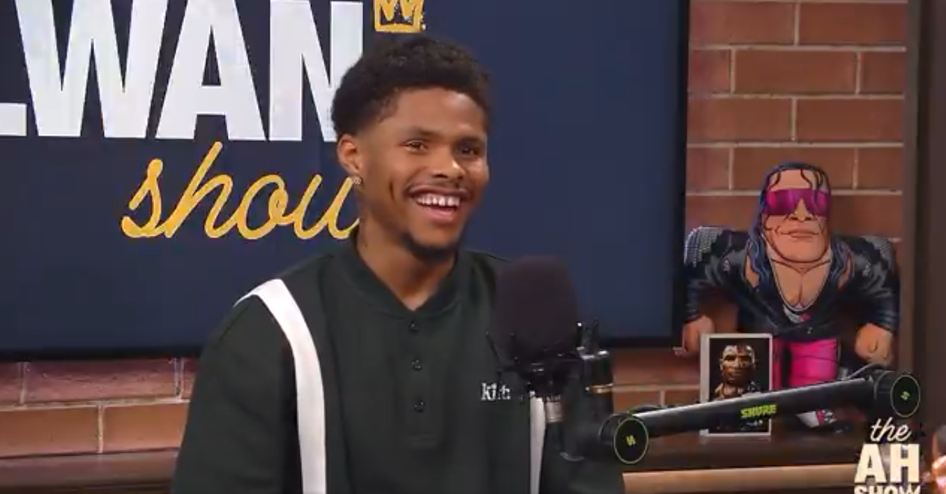 Shakur Stevenson on The Ariel Helwani Show discussing Dana White's new boxing venture, Zuffa Boxing