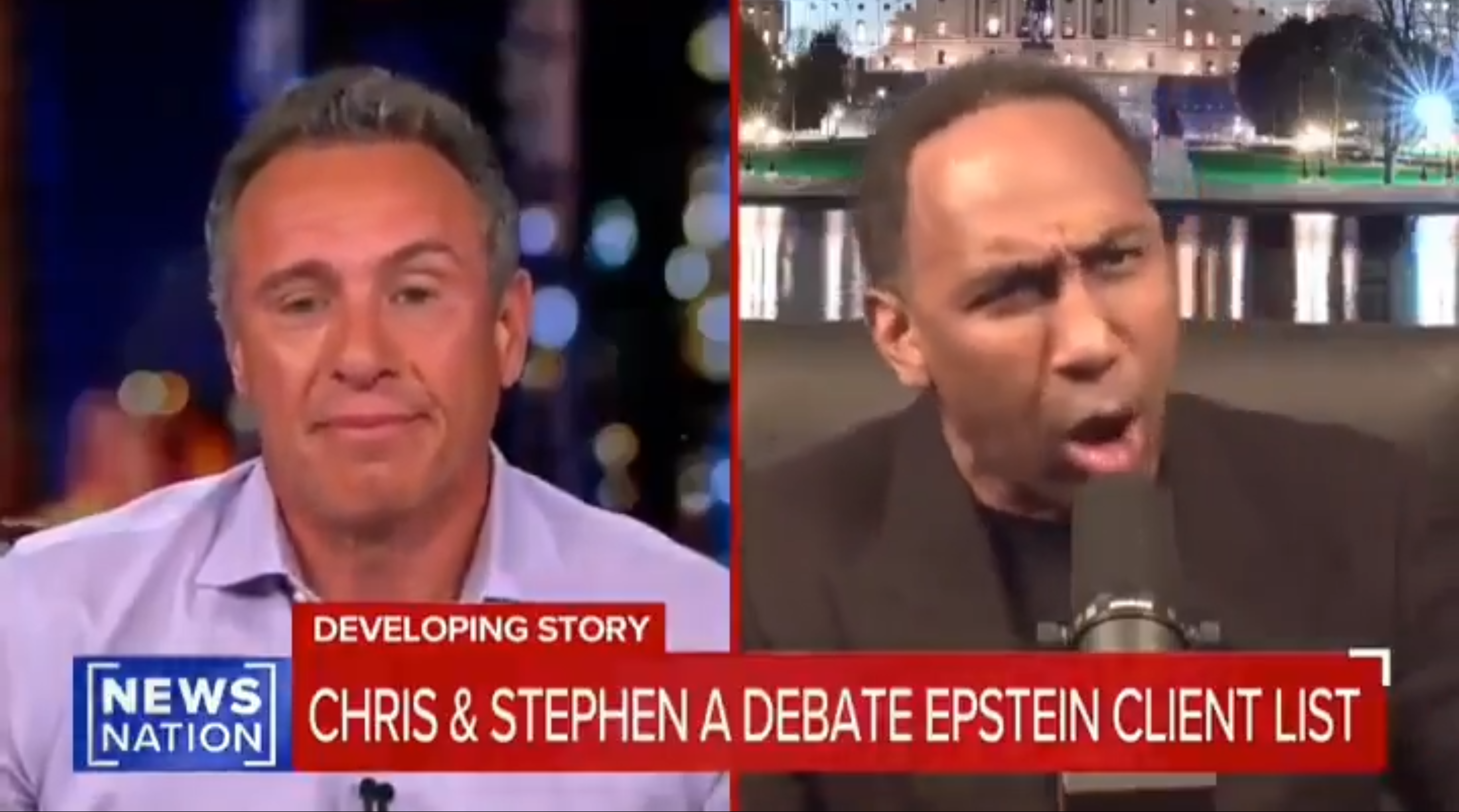 Stephen A. Smith downplays the Jeffrey Epstein story on "Cuomo."