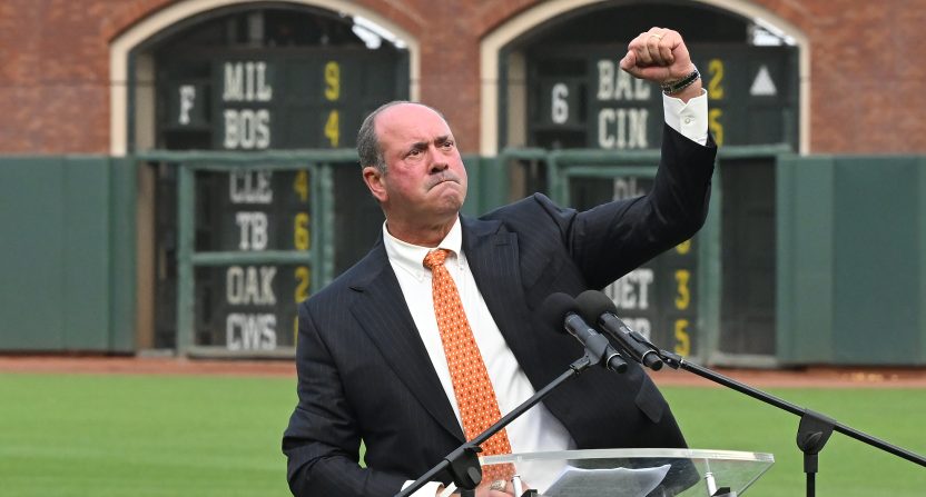 Will Clark. Mandatory Credit: Robert Edwards-USA TODAY Sports