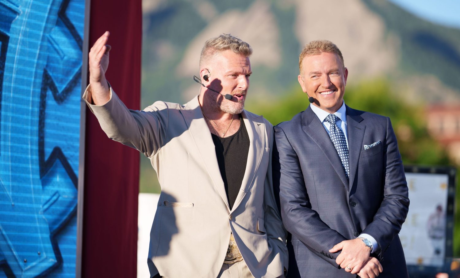 During a recent appearance on the Next Man Up Podcast, Kirk Herbstreit recalled how Pat McAfee prevented budget cuts by footing the bill himself. Mandatory Credit: Andrew Wevers-USA TODAY Sports