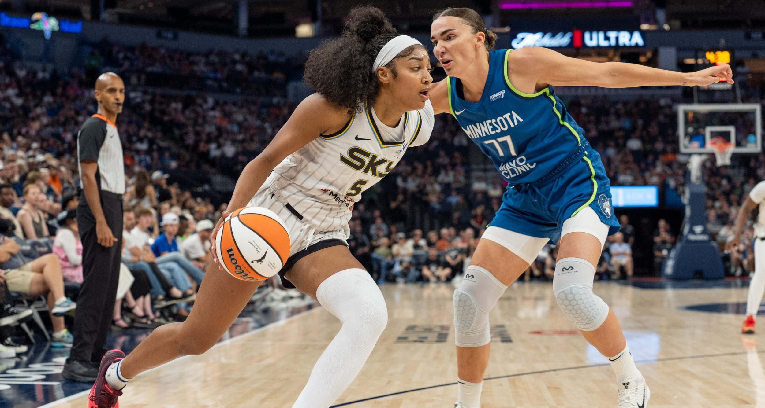 Chicago Sky forward Angel Reese