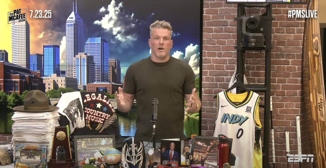 Pat McAfee apologizes to Mary Kate Cornett