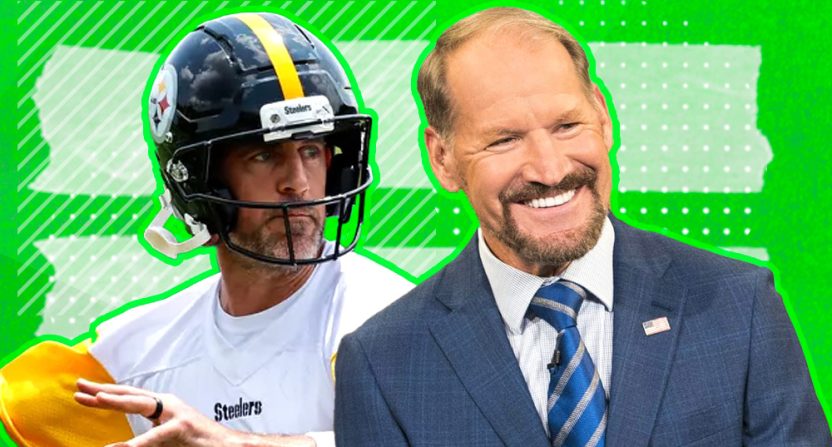 Aaron Rodgers and Bill Cowher