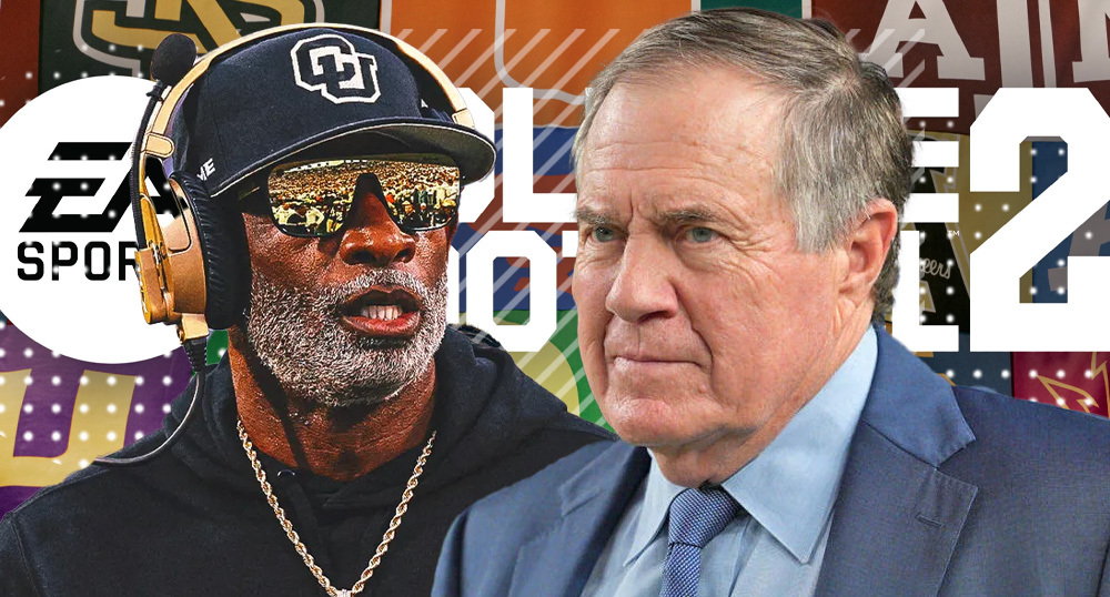 Real coaches are coming to EA Sports's College Football 26, but neither Deion Sanders nor Bill Belichick signed on.