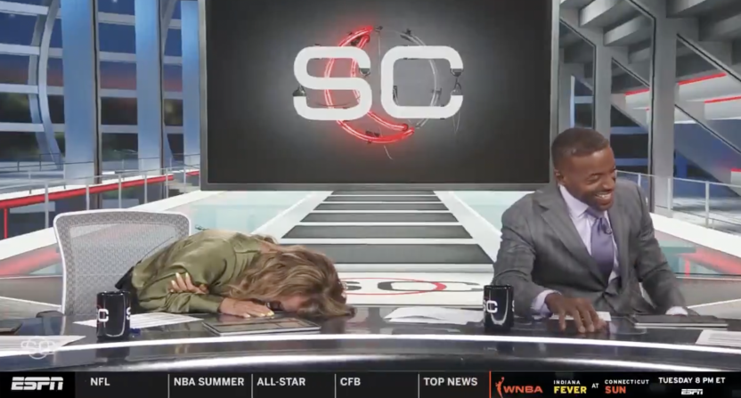 SportsCenter dunk poster meme
