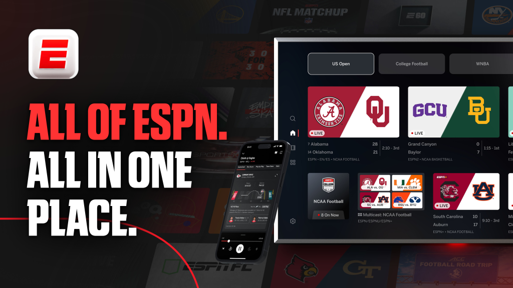 ESPN Unlimited to be available for Comcast customers in 'coming weeks', timeline for YouTube TV unknown