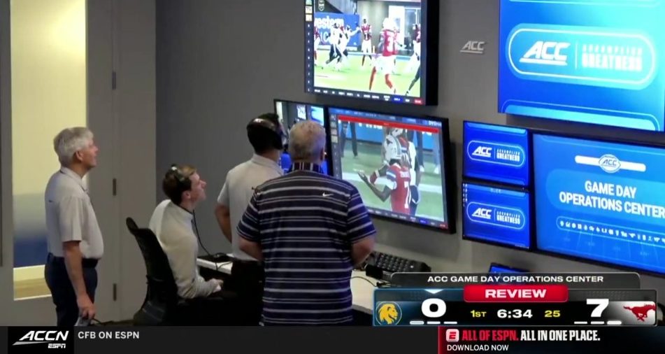 ACC Network debuts live audio from operations center, giving fans chance to hear discussion on replays