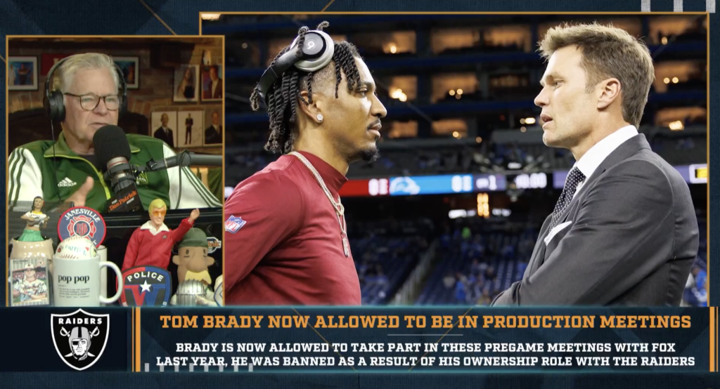 Dan Patrick takes issue with NFL lifting Tom Brady’s broadcasting restrictions: ‘Pick one or the other’
