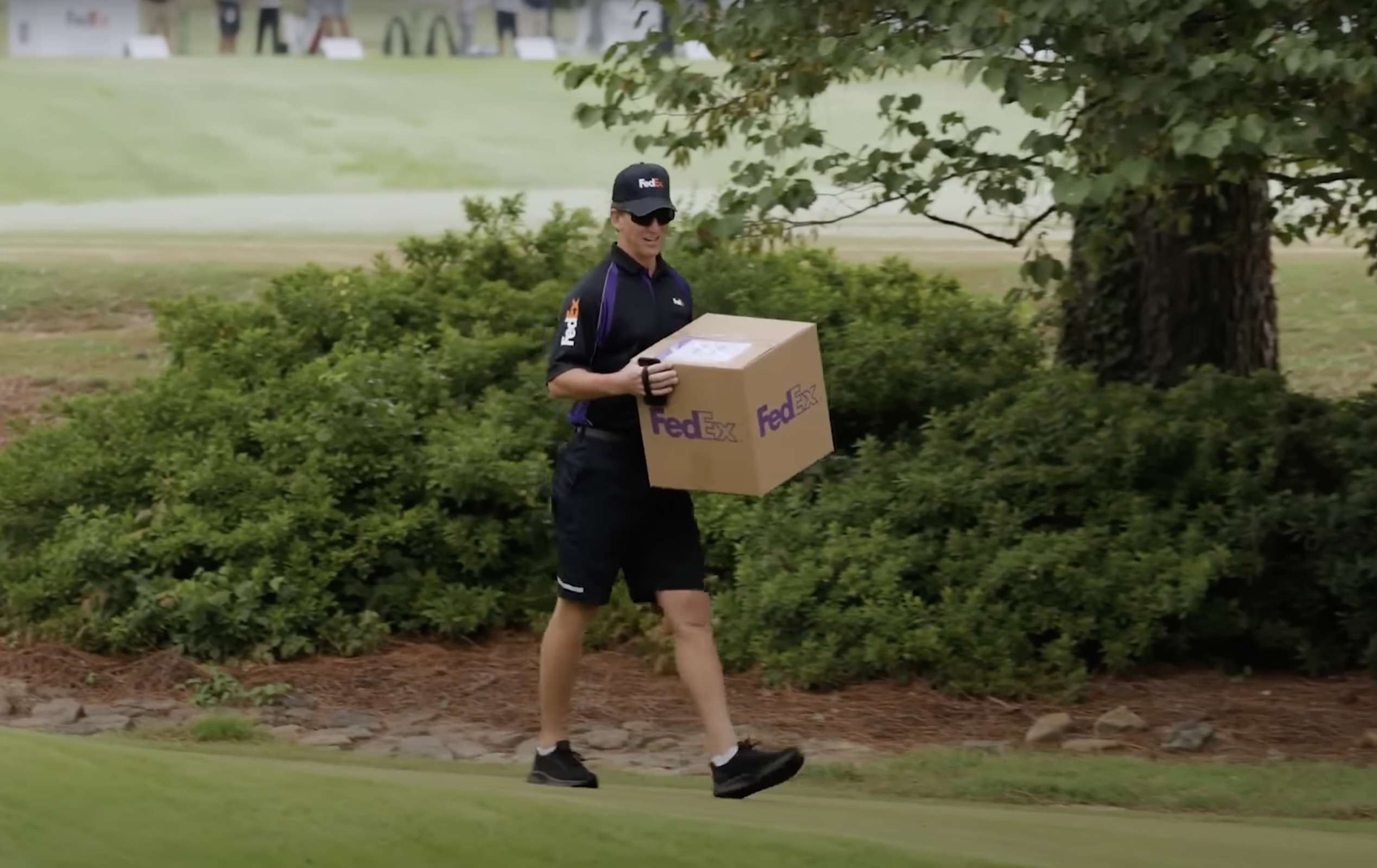 Former NFL star Eli Manning went undercover on the PGA Tour at the FedEx St. Jude Championship. Photo Credit: PGA Tour on YouTube