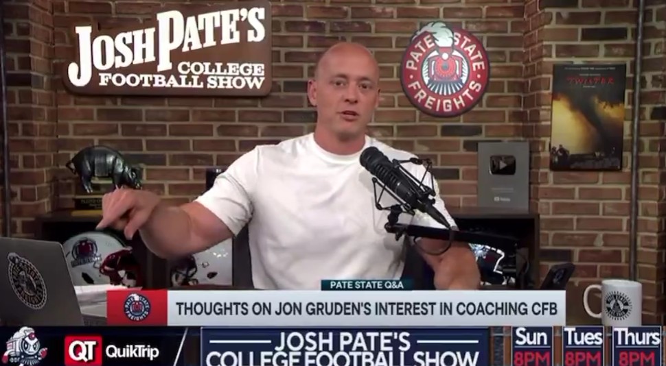Josh Pate: ‘I think Jon Gruden is gonna be a college football head coach’