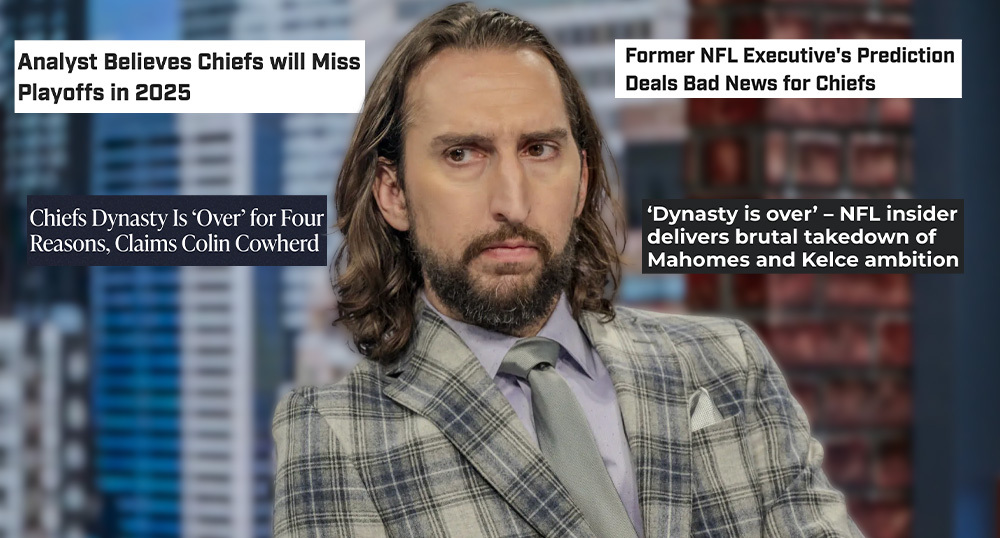 Nick Wright calls out sports media's Chiefs takes.