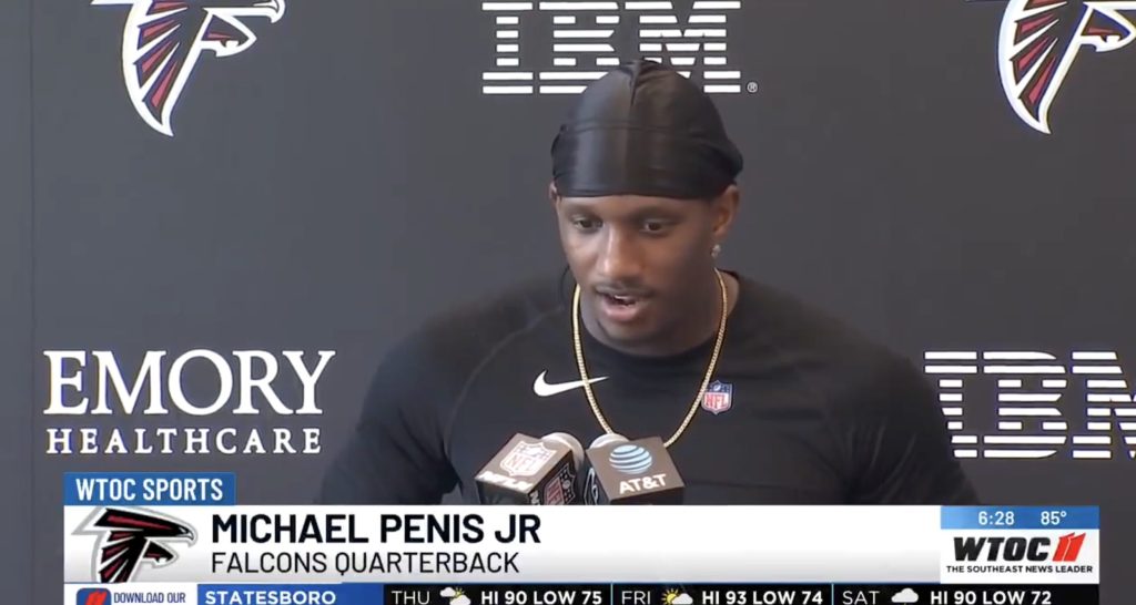Georgia TV Station Faces Chyron Mistake Involving Michael Penix Jr.