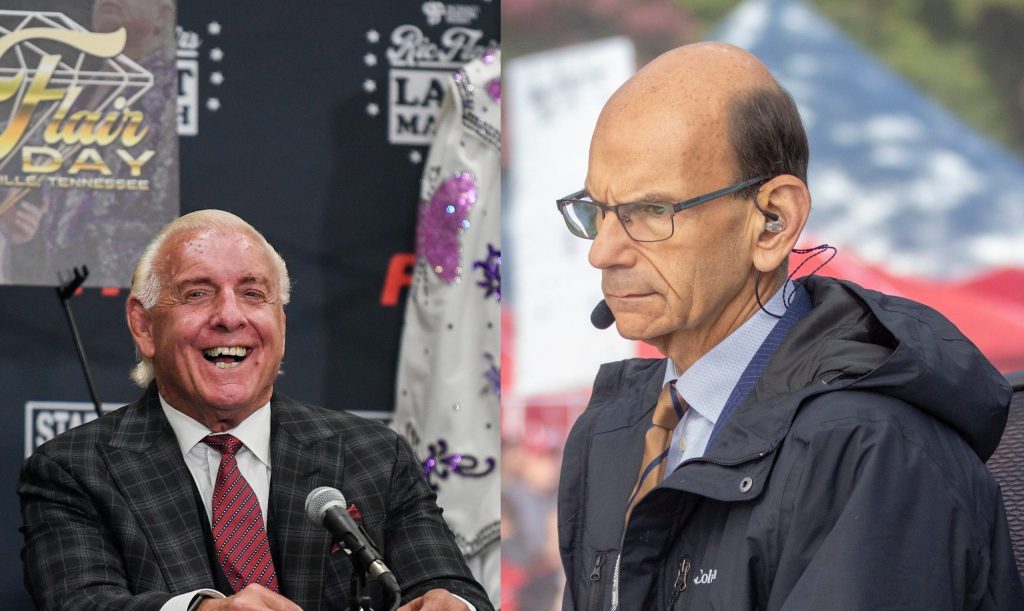 Ric Flair: Paul Finebaum ‘should be expelled from ESPN’