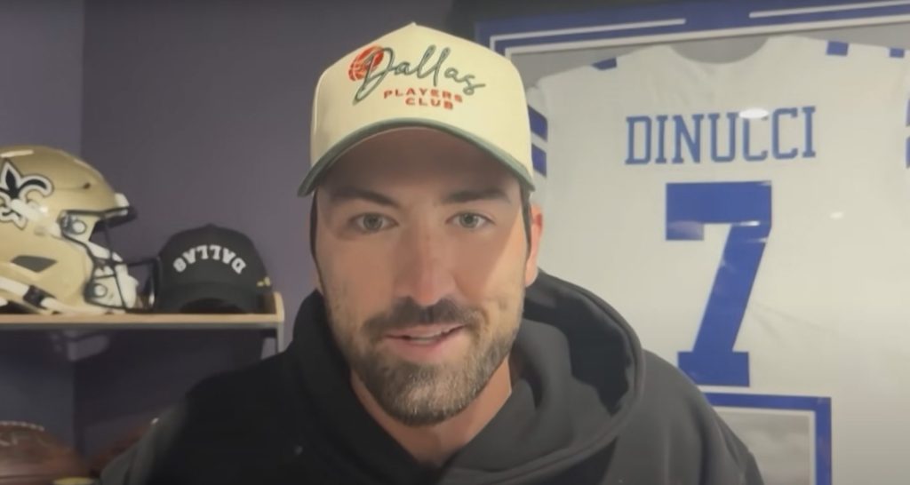 Recently released Ben DiNucci pivots to college football commentating