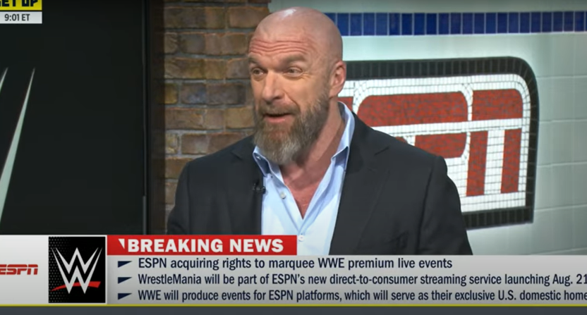 WWE chief content officer Paul 'Triple H' Levesque on ESPN's 'Get Up'