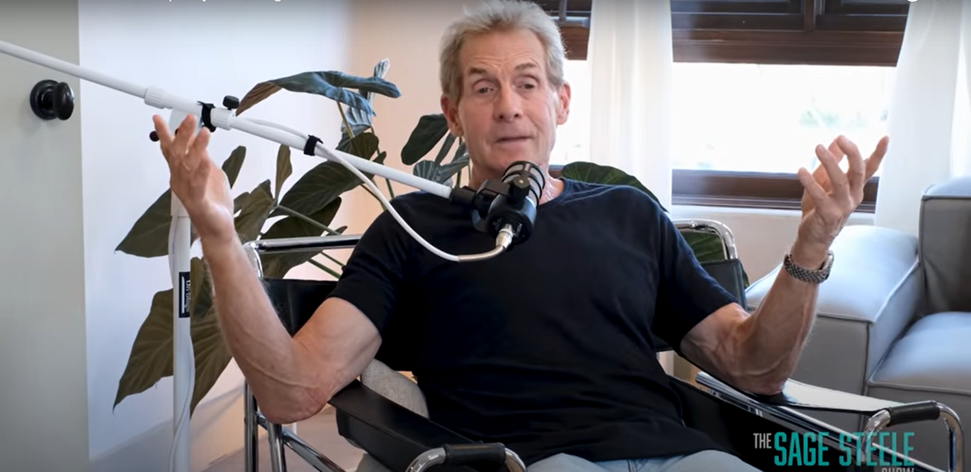 Skip Bayless told Sage Steele that he initially believed embracing debate at ESPN would be career suicide.