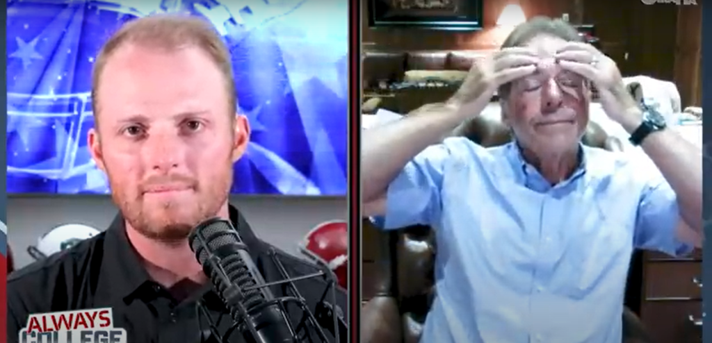 Nick Saban chides Greg McElroy floating coaching return rumors
