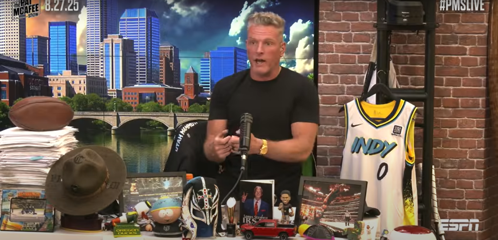 Pat McAfee’s short-lived feud with Ryan Day is already over