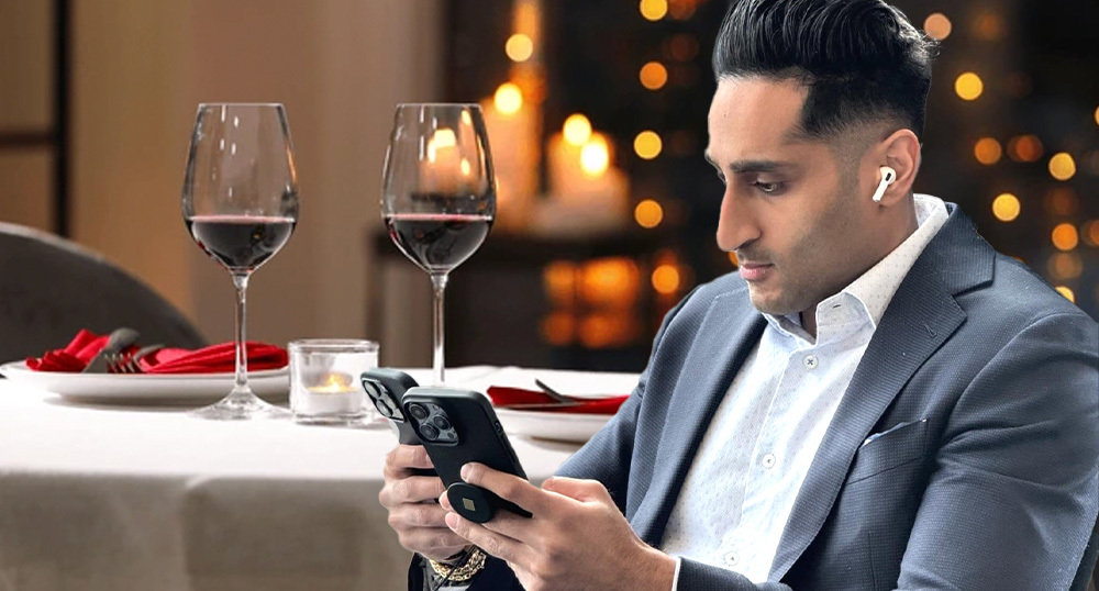 Shams Charania admits he's walked out on dates to report NBA news.