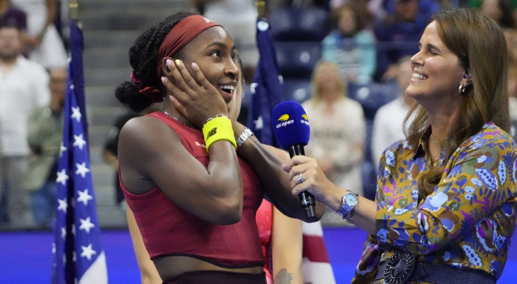 ESPN experimenting with end-of-set interviews during US Open mixed doubles