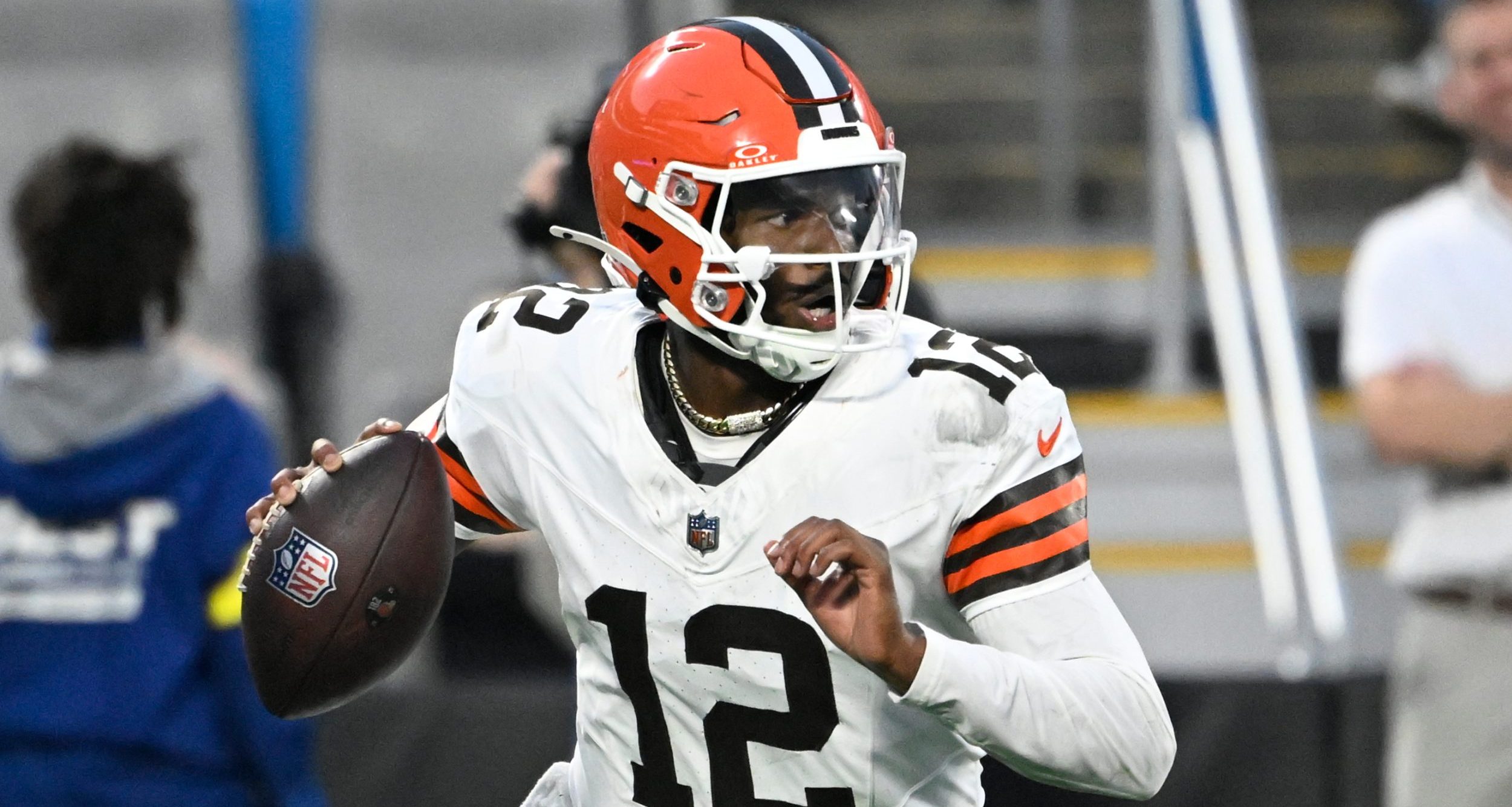 Cleveland Browns quarterback Shedeur Sanders
