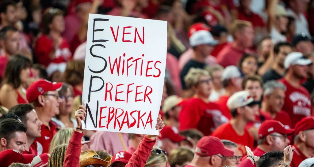 Nebraska takes down Taylor Swift troll post after backlash