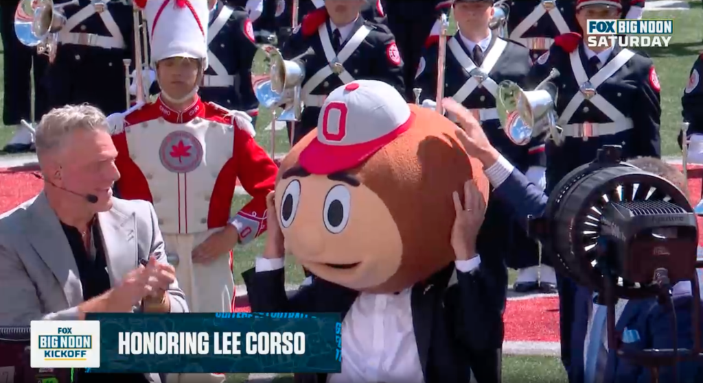 Fox beat ESPN to airing Lee Corso’s final headgear pick