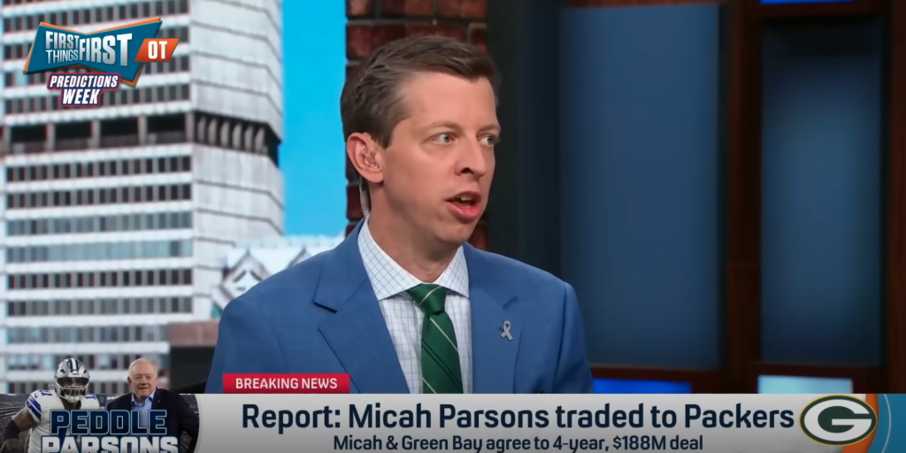 Danny Parkins is in no man’s land at FS1