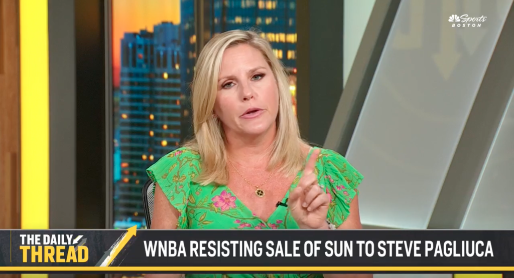 NBC Sports’ Trenni Casey bashes WNBA leadership for halting Connecticut Sun move to Boston