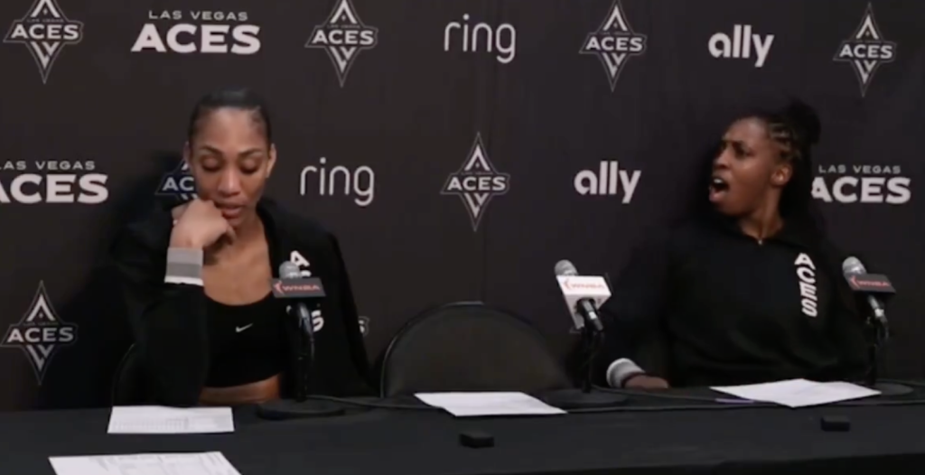 A’ja Wilson drops philosophical quote about forcing farts