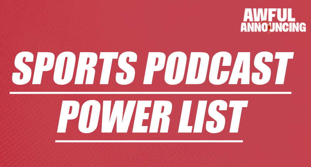 We’re taking nominations for our 2025 Sports Podcast Power List!