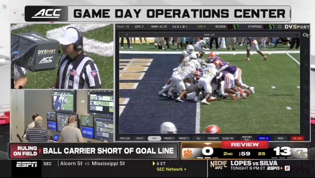 ESPN viewers, broadcasters appreciate ACC replay review full access