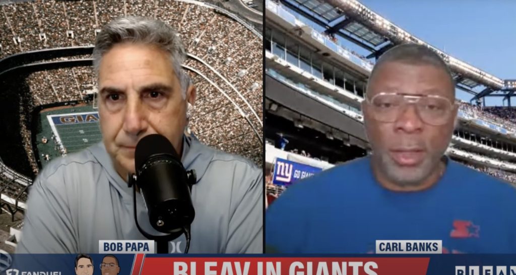 Carl Banks pushes back on podcaster’s criticism he’s a Giants mouthpiece