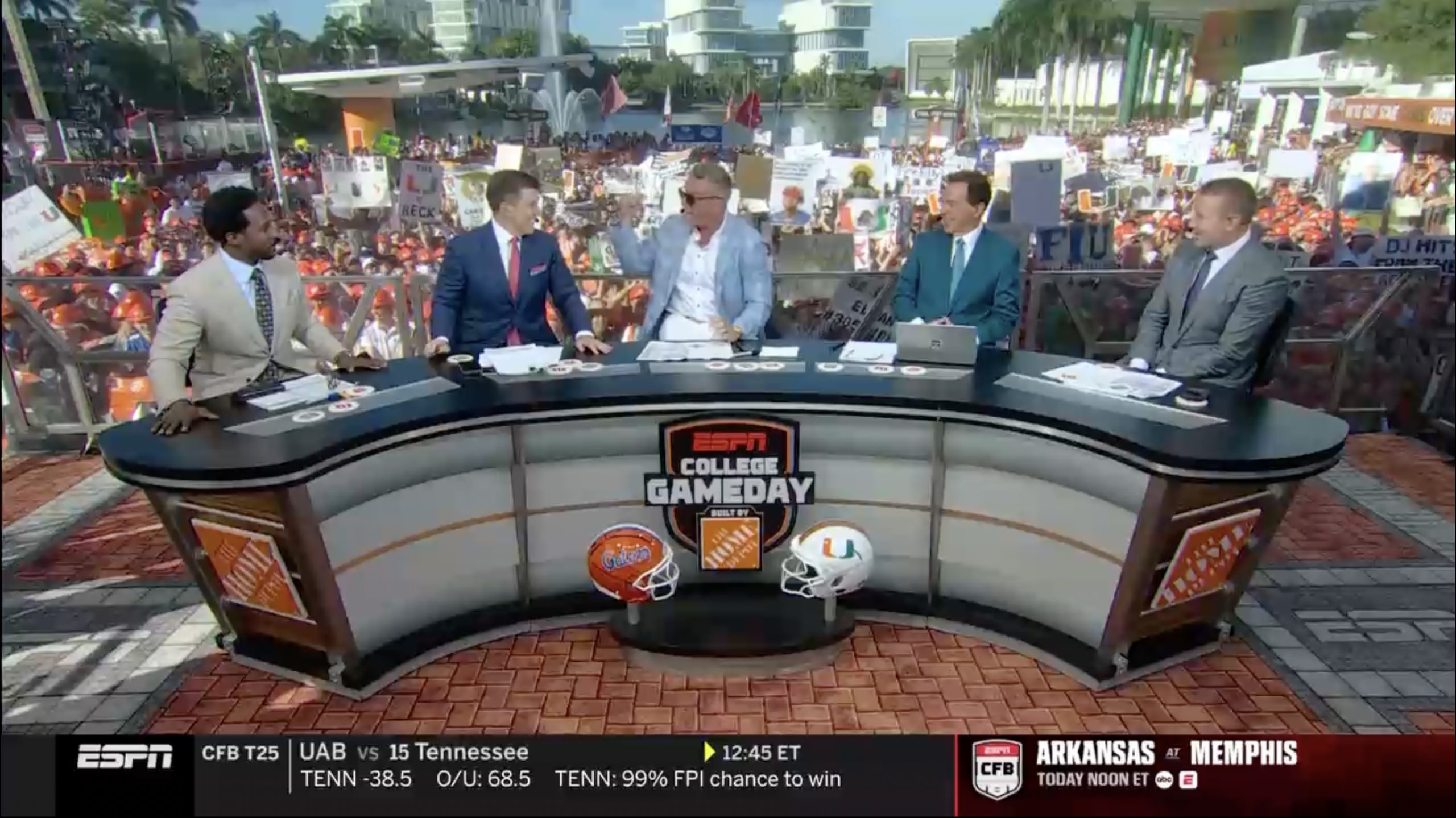ESPN analyst Roddy Jones can’t believe ‘College GameDay’ isn’t at Florida State-Miami