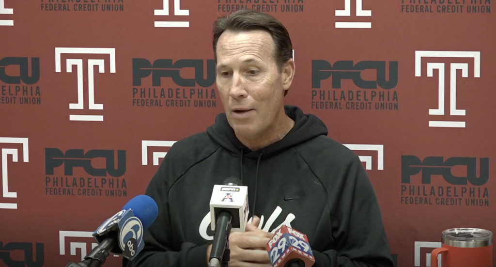 Temple coach using video of Oklahoma reporters bashing team on hot mic as motivation