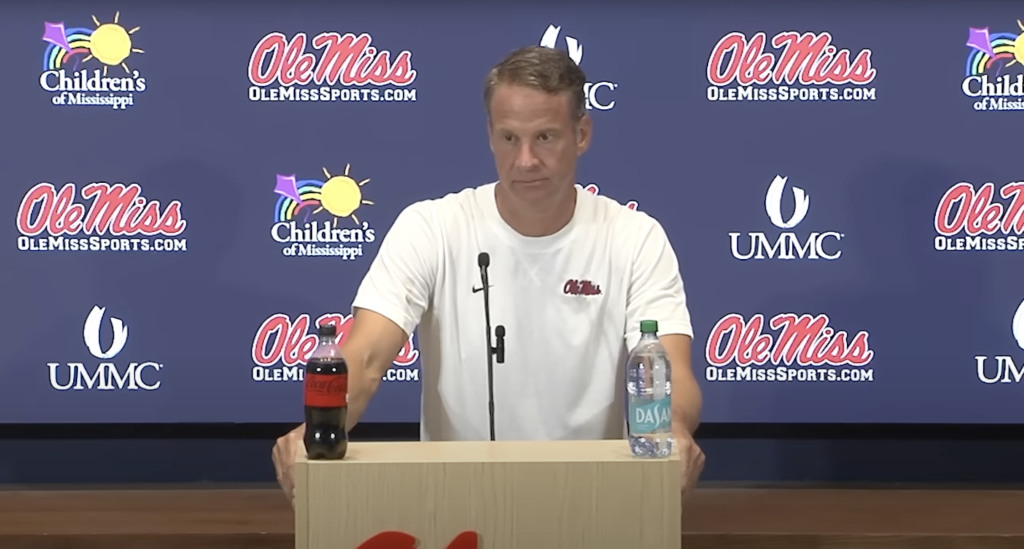 Lane Kiffin takes issue with SEC making Oklahoma one of Ole Miss’ annual opponents
