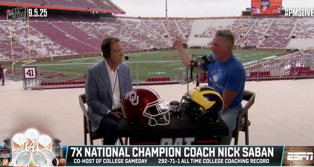 Nick Saban thinks Big Ten currently has ‘a bit of an edge’ on SEC