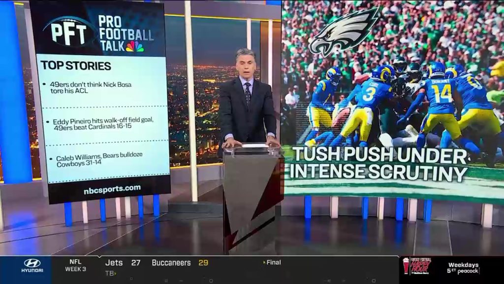 NFL official to Mike Florio on Tush Push controversy: ‘This is what the membership voted for’