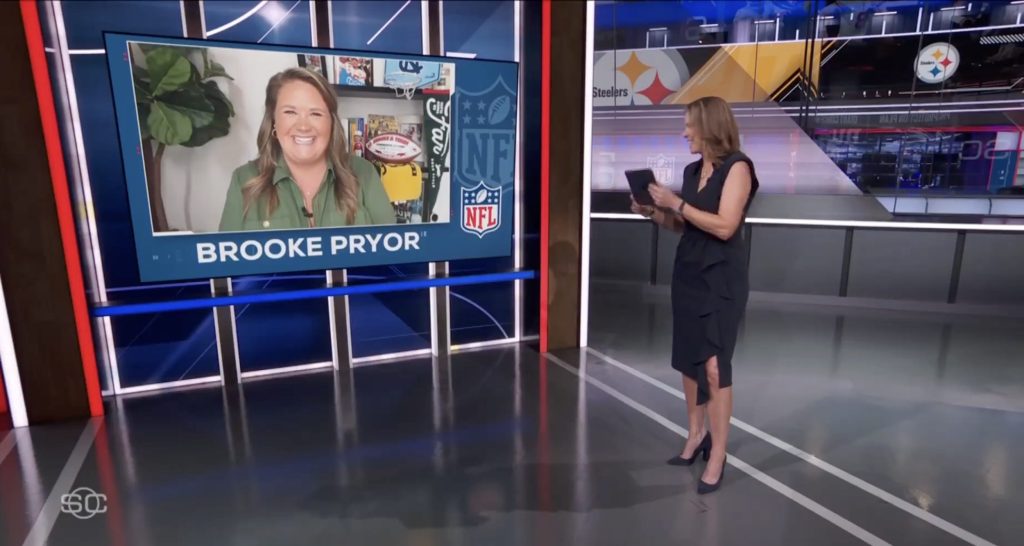 ESPN re-signs Pittsburgh Steelers reporter Brooke Pryor