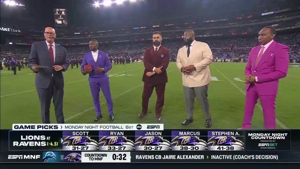 Scott Van Pelt’s Detroit Lions prophecy comes true after unanimous Ravens picks