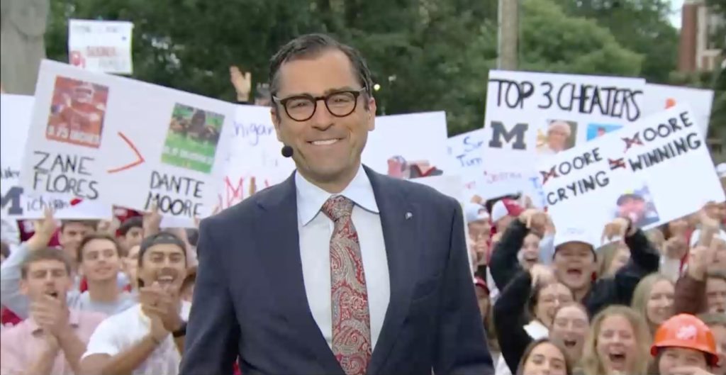 Pete Thamel turned injury report into Chappell Roan ballad on ‘College GameDay’