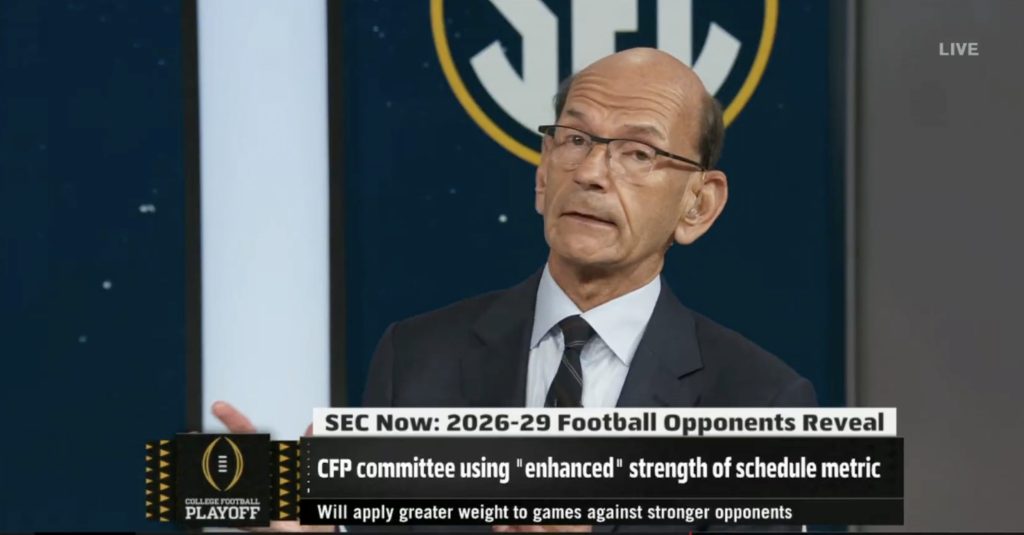 Paul Finebaum warns CFP committee: SEC has ‘people’ who will make you pay